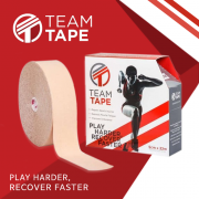 팀테이프 베이지/Team Tape 5cm x 32m Roll Beige /유럽수출테이핑
